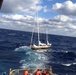 Coast Guard Cutter Block Island tows disabled sailboat Zulu