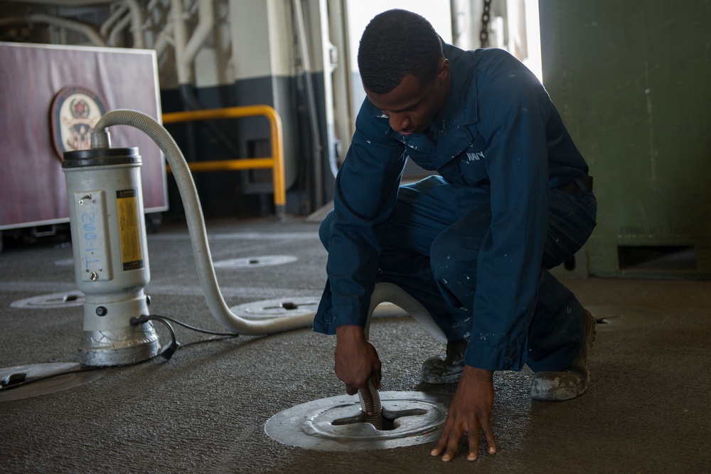 Shipboard maintenance