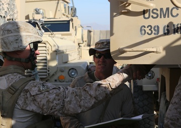 Sergeant Major Berry visits RC(SW) FOBS in Helmand Province