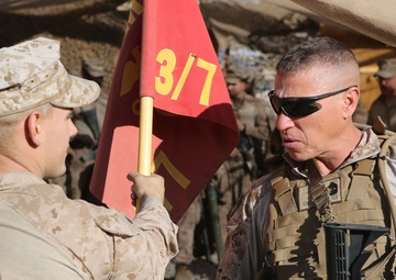 Sergeant Major Berry visits RC(SW) FOBS in Helmand Province