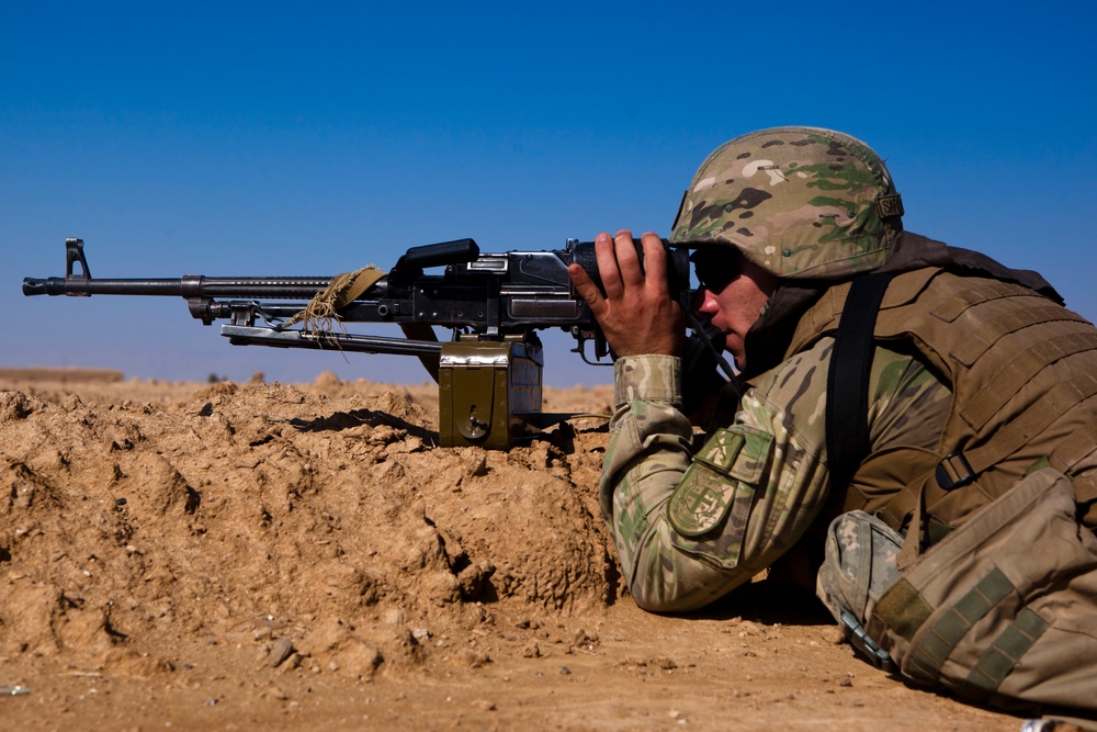 Crucible of cooperation: U.S. Marines, Georgians keep Taliban off balance