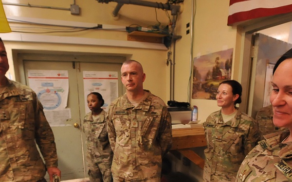 759th Forward Surgical Team (Airborne) Soldiers save the life of a Soldier injured during rocket attack