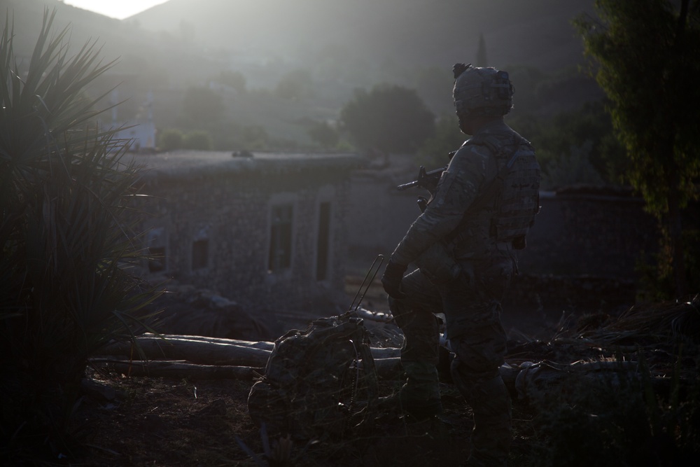 Afghan and Coalition forces conduct operations in Khowst Province