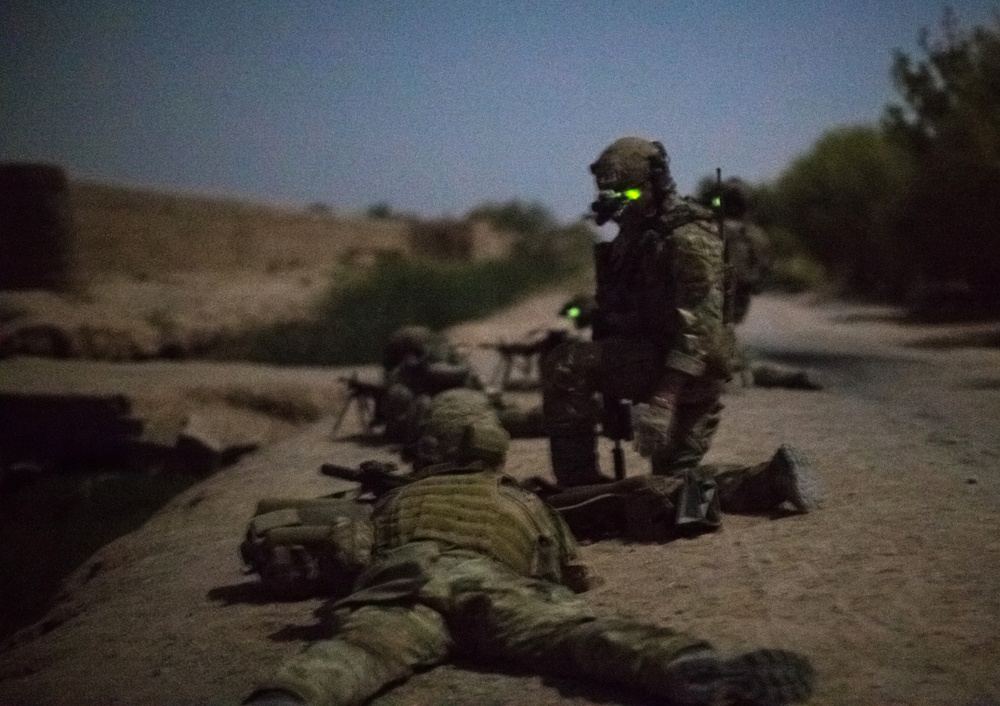 Operation in Helmand province
