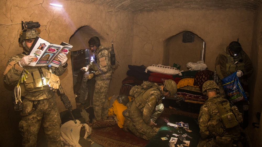 Operation in Helmand province