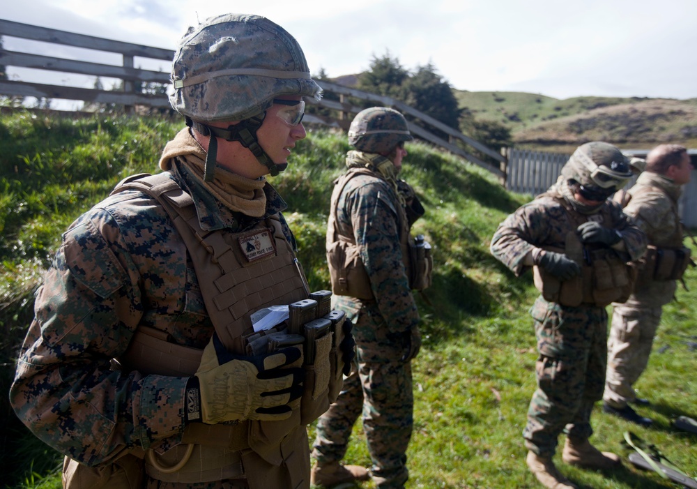 Personal Protection Team of SK13 puts rounds down range