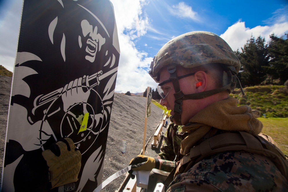 Personal Protection Team of SK13 puts rounds down range