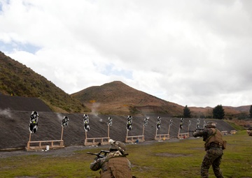 Personal Protection Team of SK13 puts rounds down range