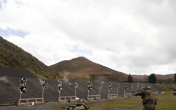 Personal Protection Team of SK13 puts rounds down range