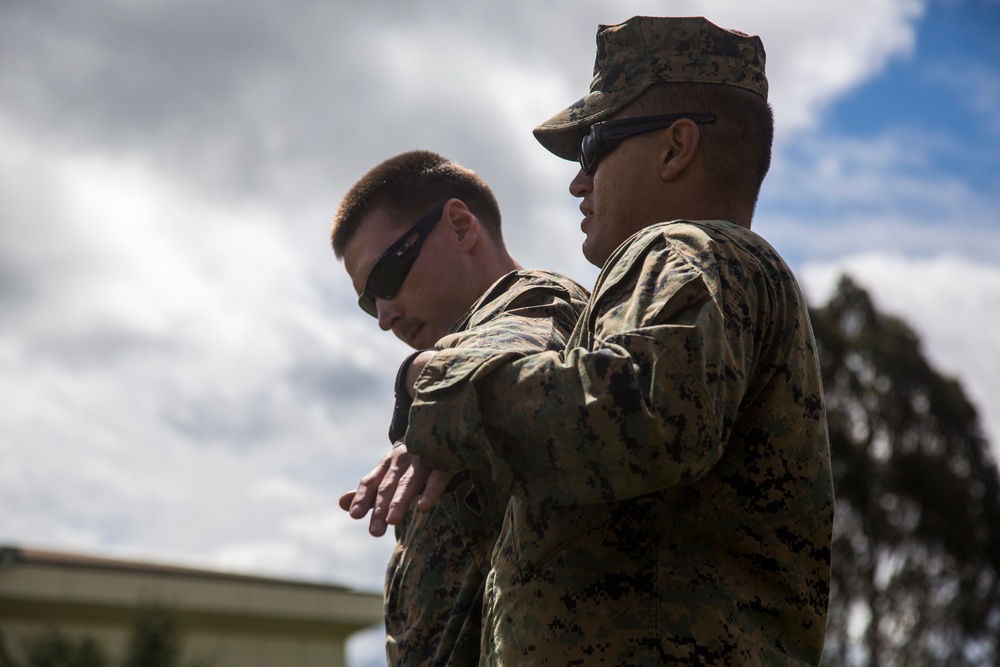 Marine MPs train with Tongan, Papua New Guinean soldiers