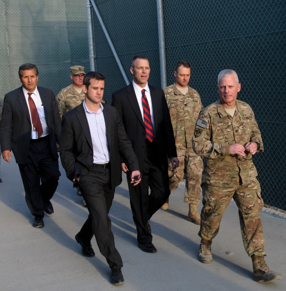 Members of the US Congress visit the ANDF-P