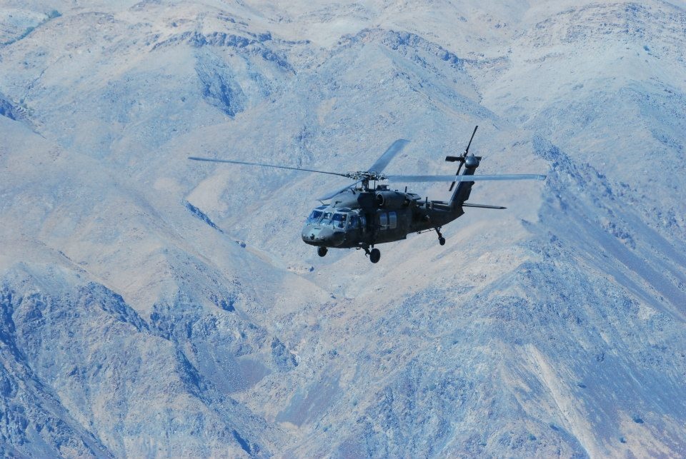 Phoenix in flight over eastern Afghanistan