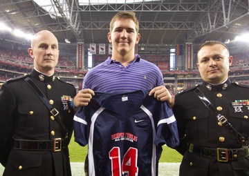 Marines present Tucson student-athlete as Semper Fidelis All-American