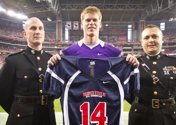 Marines present Tucson student-athlete, BYU commit as Semper Fidelis All-American