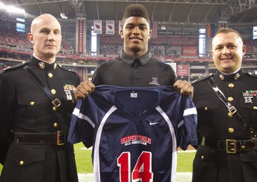 Marines present Phoenix student-athlete, Texas A&amp;M commit as Semper Fidelis All-American