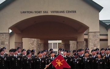Delta Battery 'Diamondbacks,' 3rd Battalion, 2nd Air Defense Artillery Regiment visit veterans
