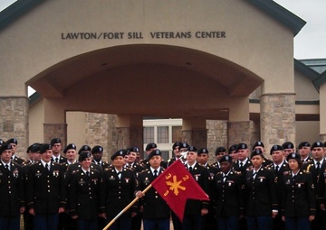 Delta Battery 'Diamondbacks,' 3rd Battalion, 2nd Air Defense Artillery Regiment visit veterans