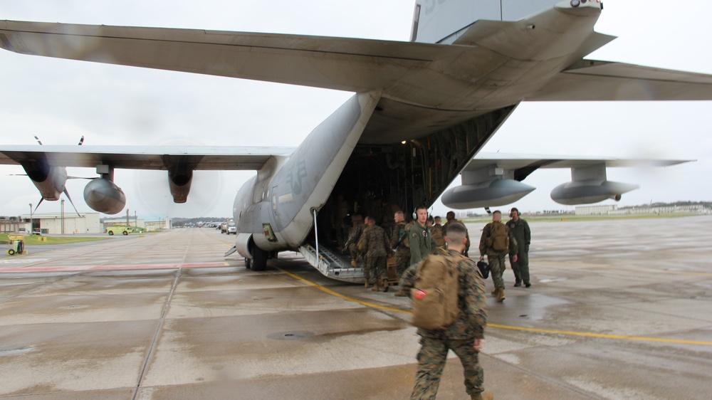 3rd MEB departs for Philippines