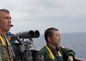 Osprey lands on JMSDF ship for first time in Asia-Pacific