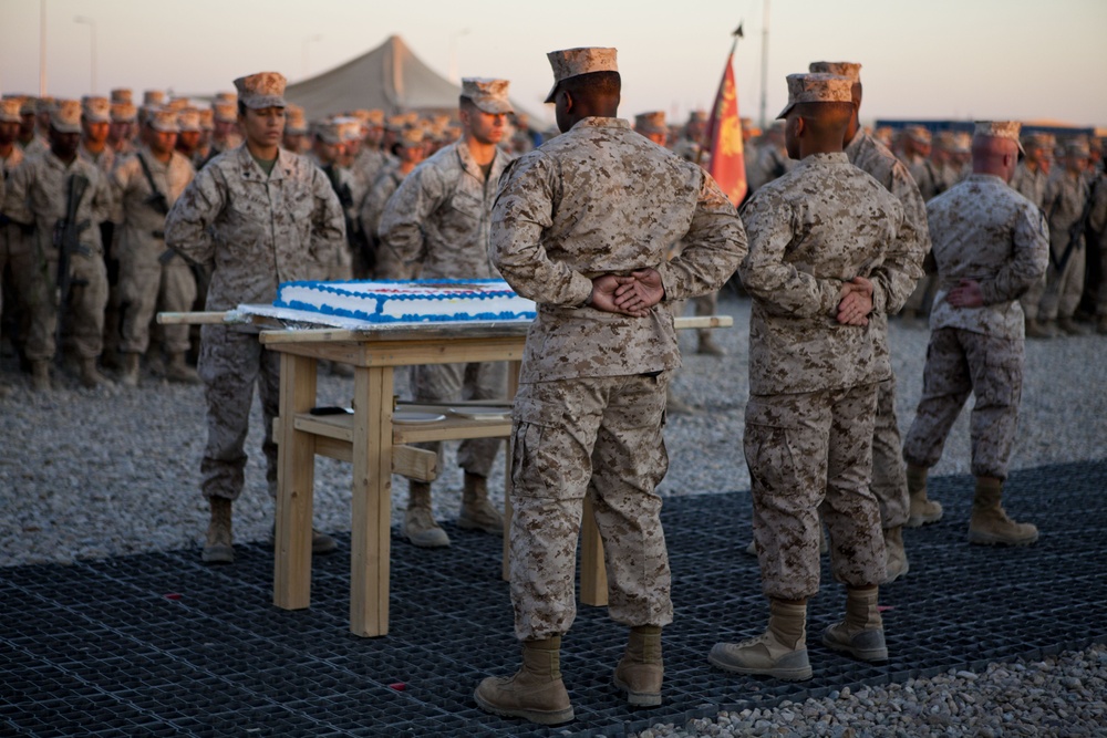 CLR-2 celebrates 238th Marine Corps Birthday
