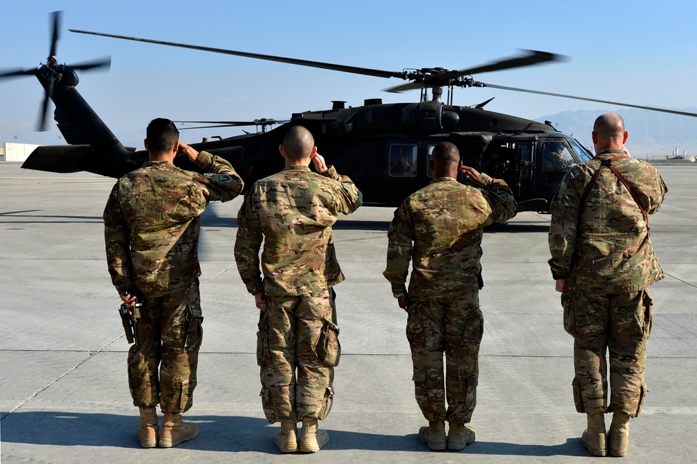 COMACC visits Bagram Air Field