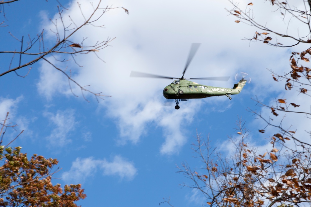 Sikorsky UH-34D Arrives at National Museum of the Marine Corps