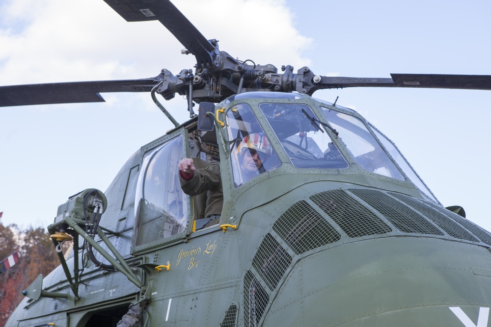 Sikorsky UH-34D Arrives at National Museum of the Marine Corps