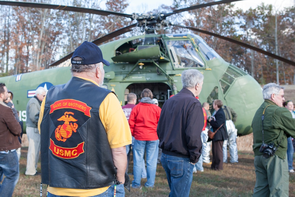 Sikorsky UH-34D Arrives at National Museum of the Marine Corps