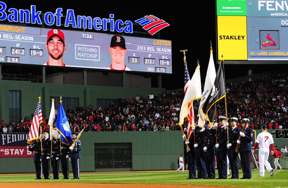 2013 World Series color guard