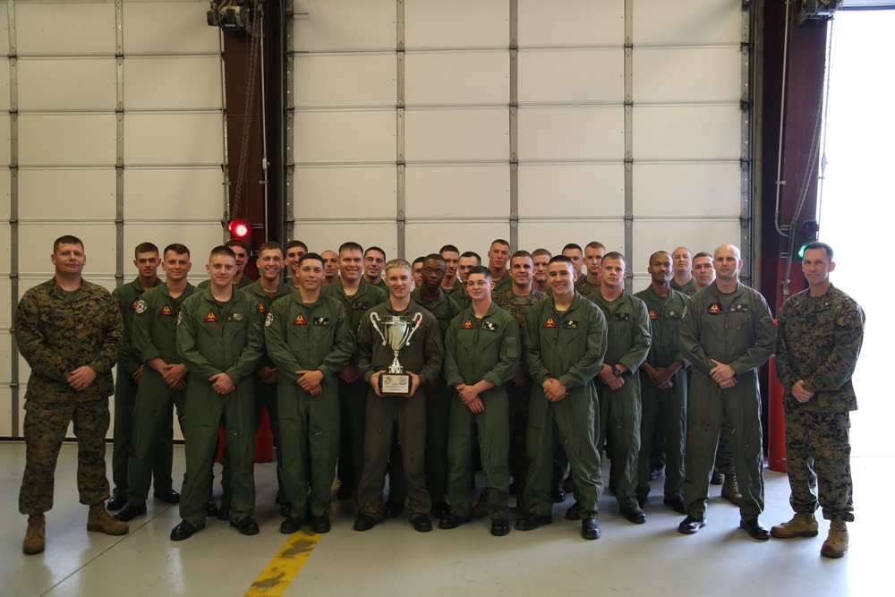 ARFF Marines get awarded Commander's Cup trophy