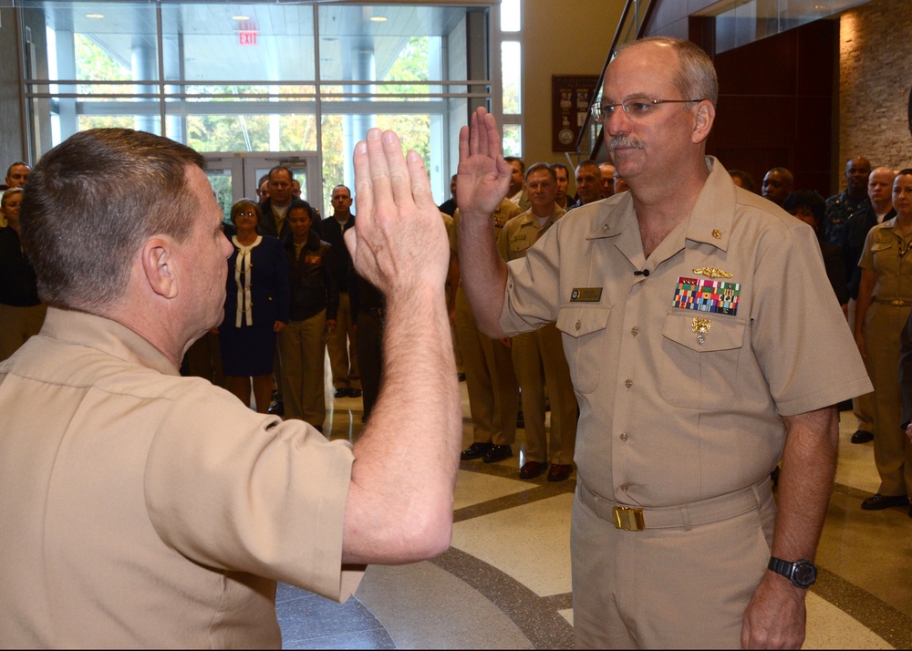 RDML Bruce L. Gillingham promotion