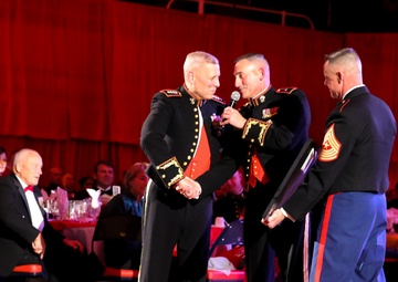 Division Marines celebrate 238 years of tradition