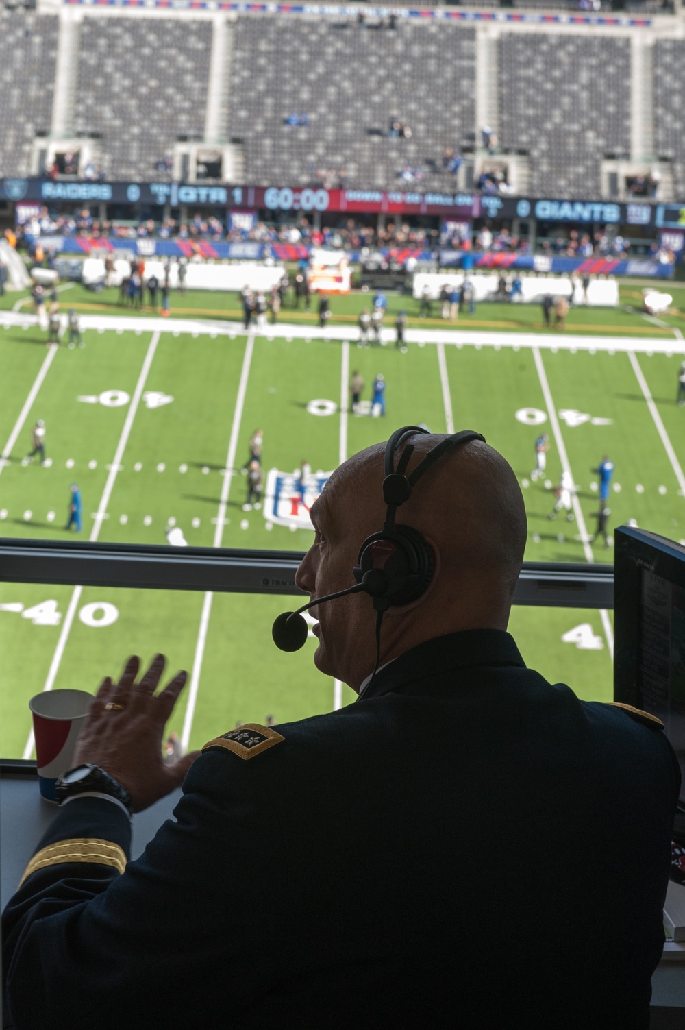 US Army Chief of Staff attends Salute to Services at MetLife Stadium