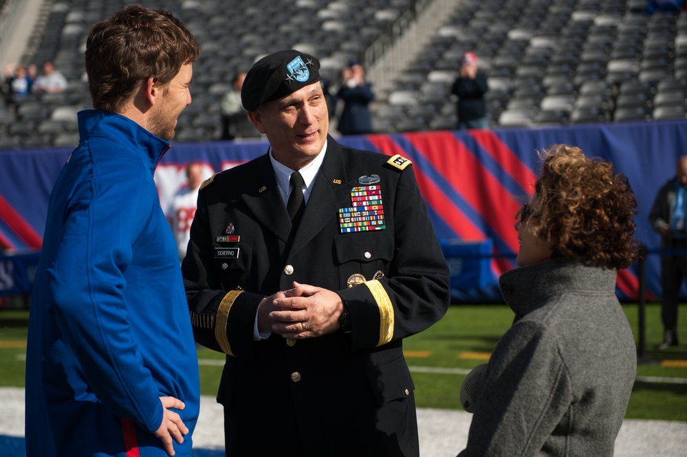 US Army Chief of Staff attends Salute to Services at MetLife Stadium