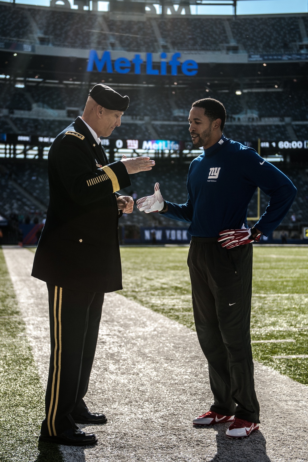 US Army Chief of Staff attends Salute to Services at MetLife Stadium