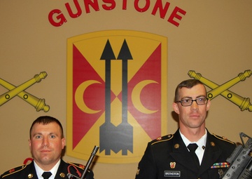 Gunstones vie for top NCO and soldier