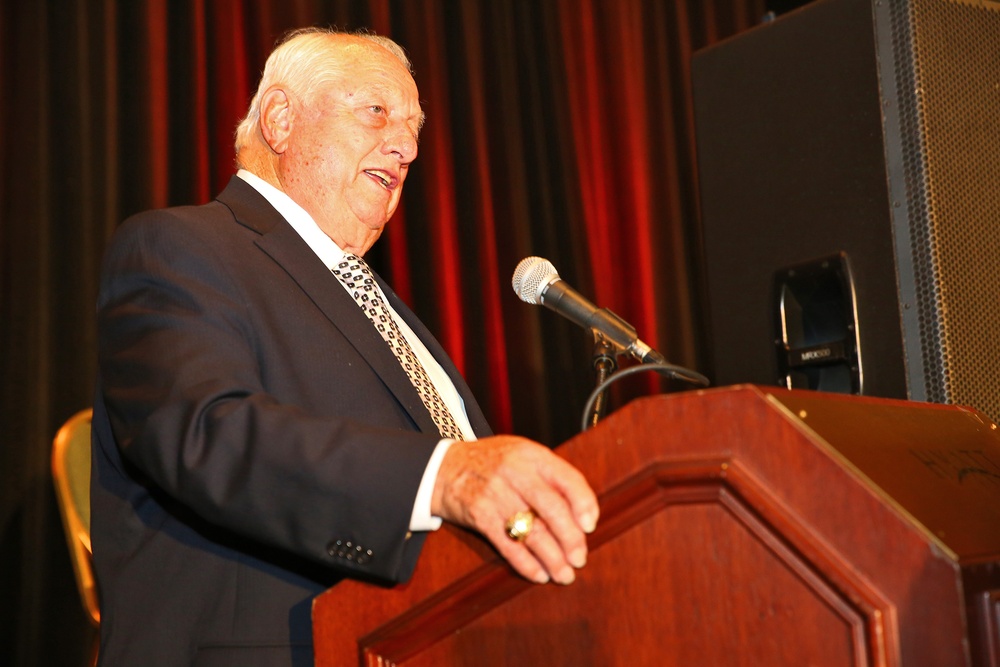 Tommy Lasorda hits it out of the Park
