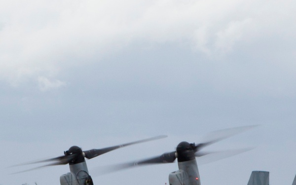 Four additional Ospreys deploy to Philippines