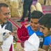 Soldiers celebrate Thanksgiving with Kuwaiti students