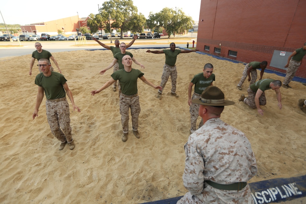 Photo Gallery: Marine recruits build discipline, endurance on Parris Island