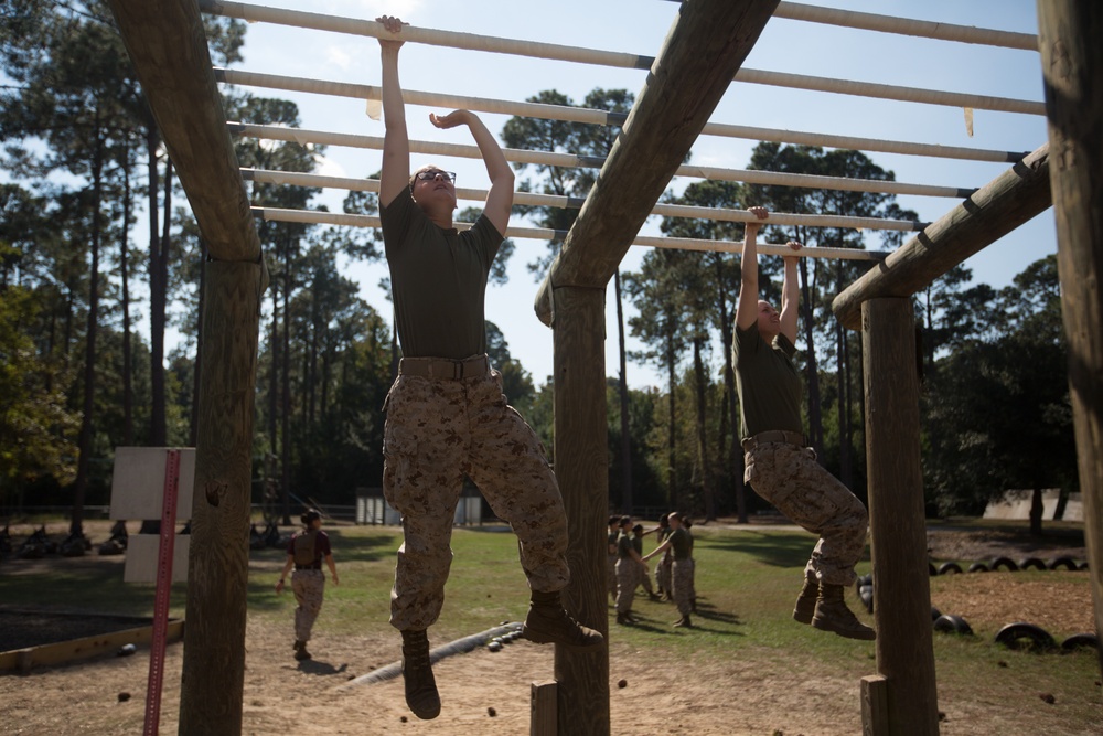 Photo Gallery: Marine recruits build confidence on Parris Island
