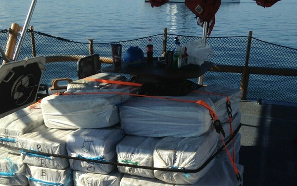 Coast Guard, Caribbean Border Interagency Group authorities seize $38 million dollar cocaine shipment in the Caribbean Sea
