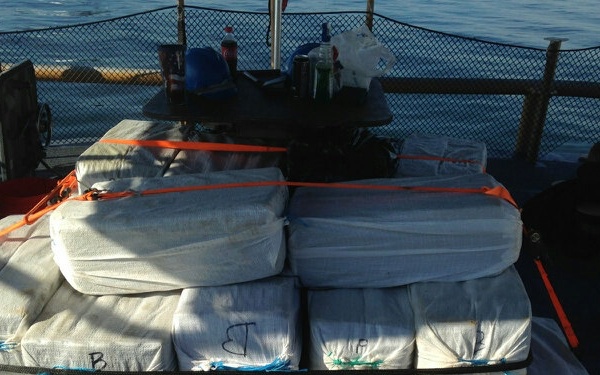 Coast Guard, Caribbean Border Interagency Group authorities seize $38 million dollar cocaine shipment in the Caribbean Sea