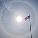 Solar halo dominates sky over Eglin