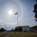 Solar halo dominates sky over Eglin