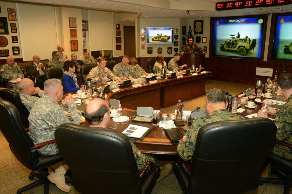 US Army South welcomes Chilean delegation for army-to-army staff talks