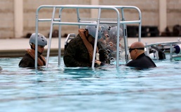 Marines get crash course in helo dunker training