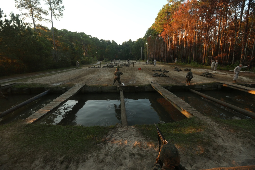 Photo Gallery: Marine recruits complete arduous combat course on Parris Island
