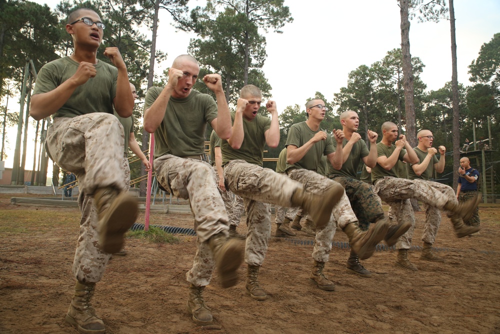Photo Gallery: Marine recruits gauge confidence growth on Parris Island course