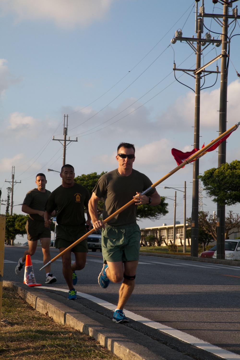 MCAS Futenma Marines run 238 miles for birthday